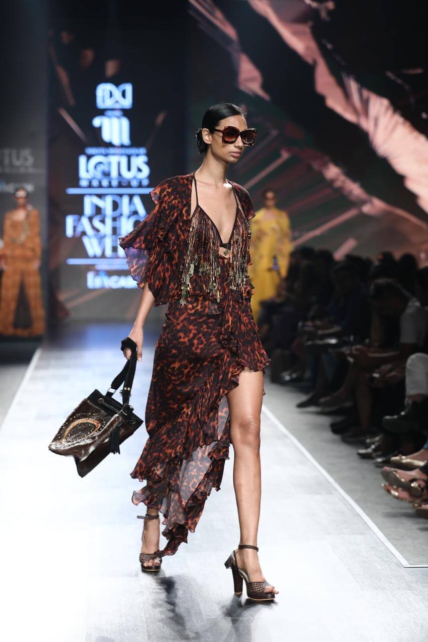 ecofriendly heels on india fashion week