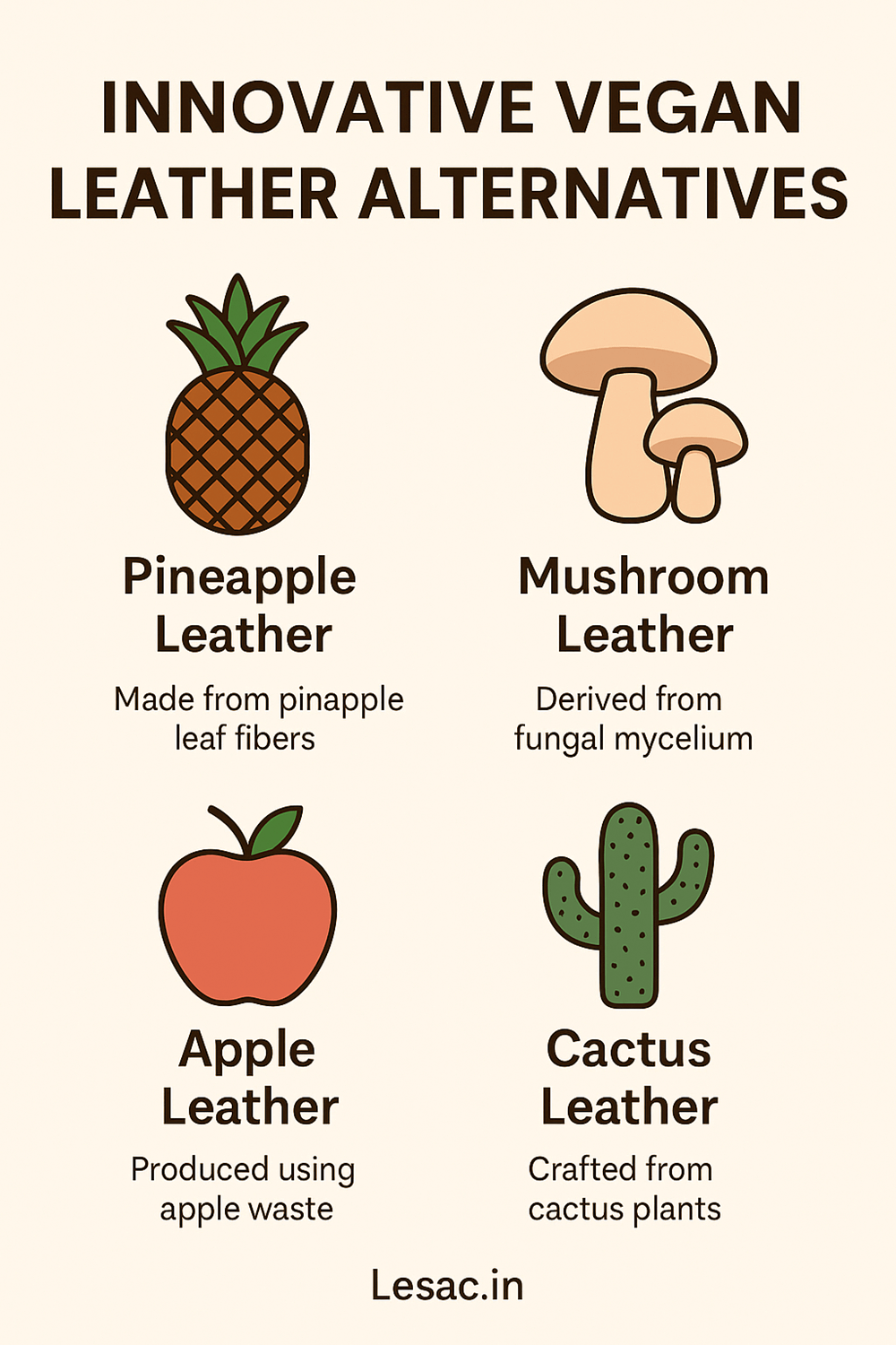 Vegan leather alternatives